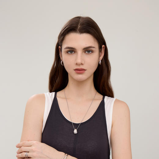 ARSIS｜流光系列 流光水滴耳圈 商品图3