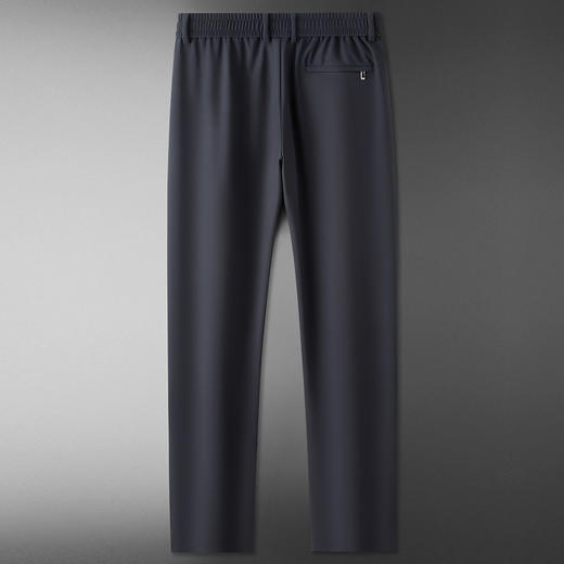 【DKP】大依优型大码男装商务休闲裤轻奢直筒裤秋季松紧腰长裤弹力免熨烫 商品图2