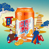 冰峰橙味汽水整箱碳酸饮料 330ml*24罐装(新老包装随机发货） 商品缩略图0