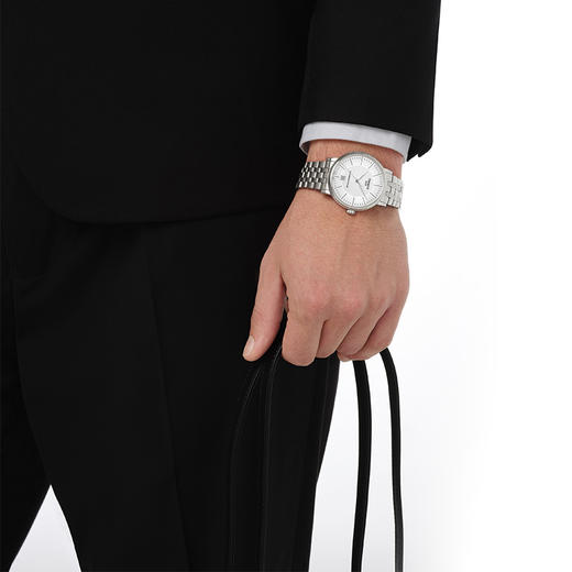 天梭(TISSOT)卡森臻我系列钢带机械男表T122.407.11.031.00 商品图4