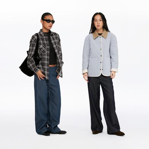 Oneup抽绳天丝牛仔裤 商品图4