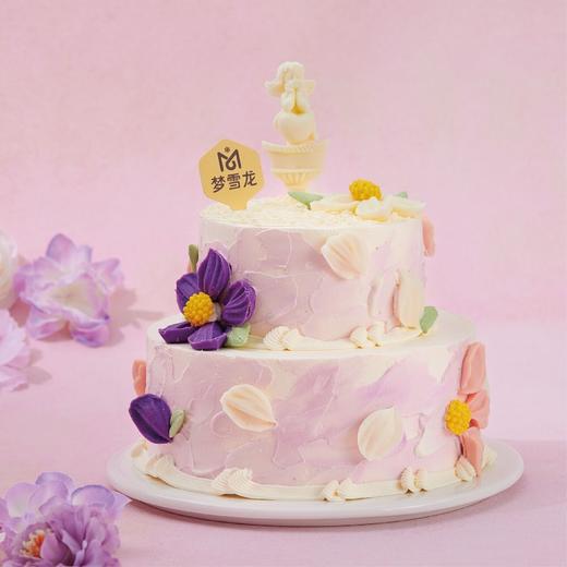 甜梦花园小双层·纯牛乳冰淇淋蛋糕 |  梦雪龙 商品图3