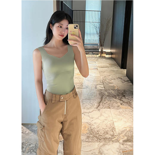 3A呵护 氨基酸固定杯无痕背心 科技保暖 养肤抑菌 裸感舒适 免穿BRA 商品图8