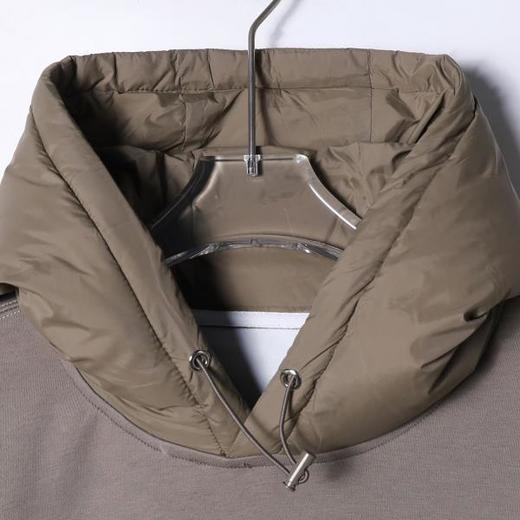 LD343SDSA男士秋冬新款痞帅男装韩版拼接贴布字母设计连帽卫衣时尚潮流 商品图2