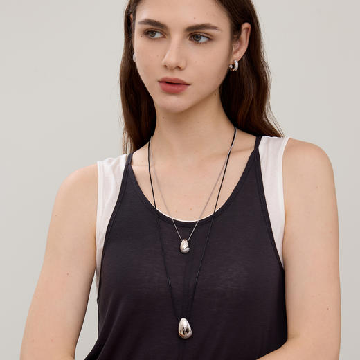 ARSIS｜流光系列 流光水滴长项链 商品图4