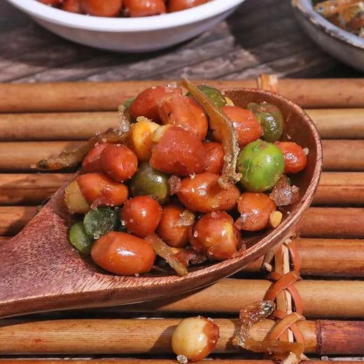 新货小鱼花生炒货休闲零食烧烤店同款开袋即食油炸花生米袋装新款新品 商品图1