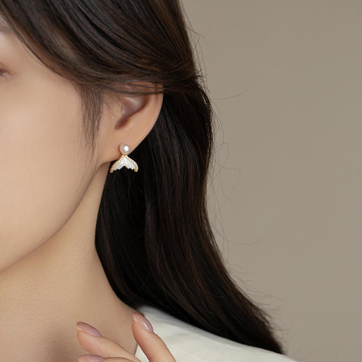 【买2送1】MS Lemuguet铃兰小姐 设计款珍珠首饰，带证书、礼盒，2025春夏新款，天然淡水珍珠耳钉、项链、手链 商品图7