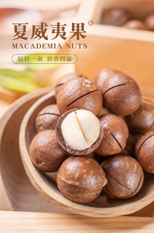 夏威夷果奶油味袋装250g罐装150g坚果干果含罐休闲零食新款新品礼包 商品图1