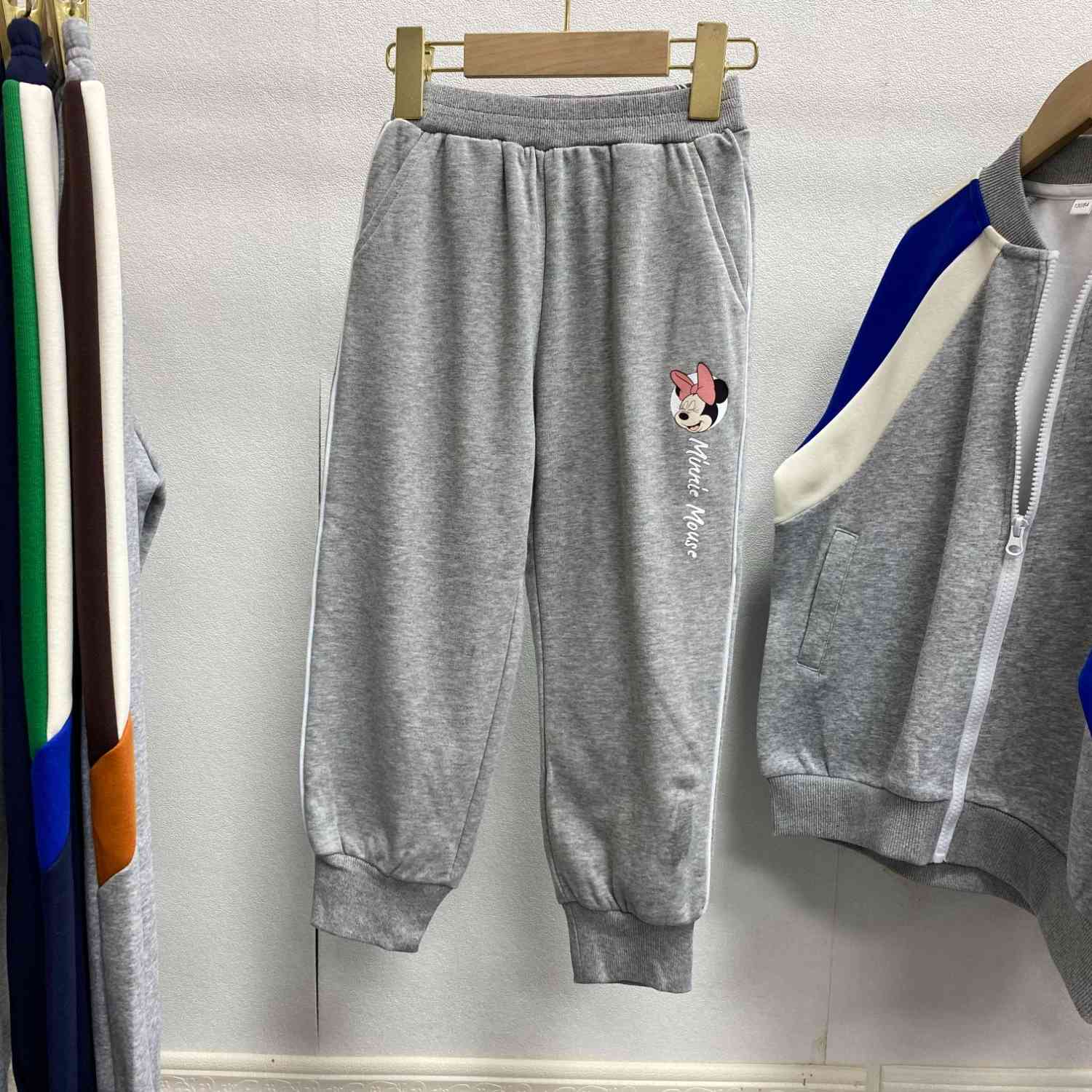 【Disney/迪士尼】C07春秋季女童裤子 宝宝品牌洋气爆款童装衣服