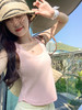 <曾小咸推荐> 现货秒杀！微信超特价！【软糖女孩】纯色背心 日常79.99 立减40 秒杀39.99！ 商品缩略图1