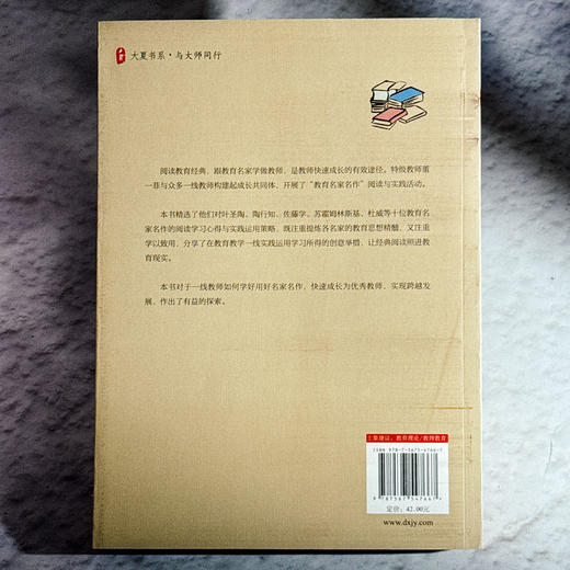 跟教育名家学做教师 经典阅读照亮教师成长 大夏书系 与大师同行 商品图3