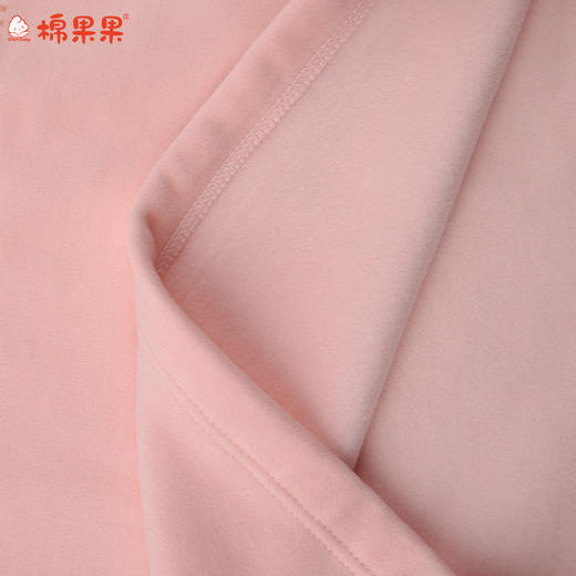 棉果果冬季新品羊绒蚕丝柔软保暖100-130码小童蚕丝羊绒套头套装M421302425683 商品图5