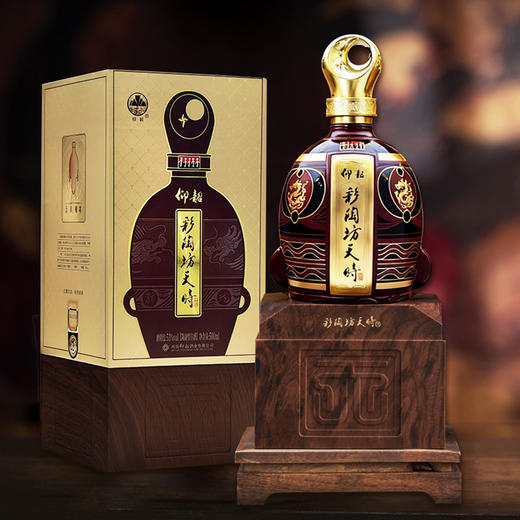 仰韶彩陶坊 天时龙 陶融型白酒 整箱6瓶礼盒装 53度500ml 宴请送礼 商品图0