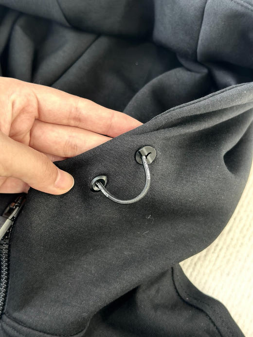 原单正品 DST迪桑特半拉链连帽卫衣空气层帽衫，尺码：M～3XL 商品图4