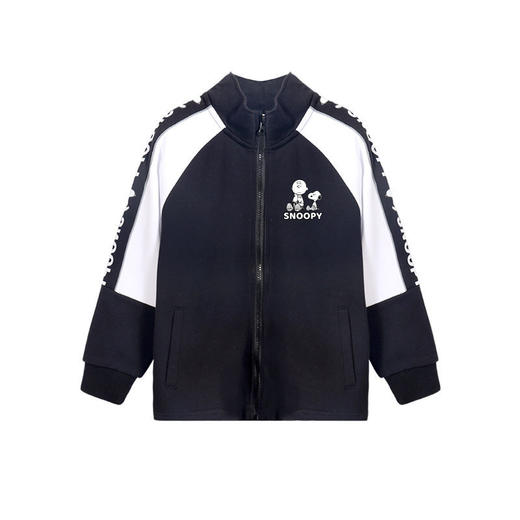 史努比男童外套春秋款2021新款洋气儿童外套男秋装潮酷中大童衣服 商品图7