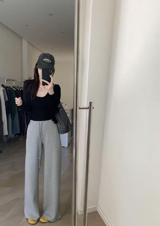 这条神仙裤子都给我冲！lu系空气感休闲阔腿裤 商品图3