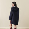 【严选】诗凡黎学院风绵羊毛双面呢大衣2025秋冬新款复古宽松中长款外套女7G9370281 商品缩略图4