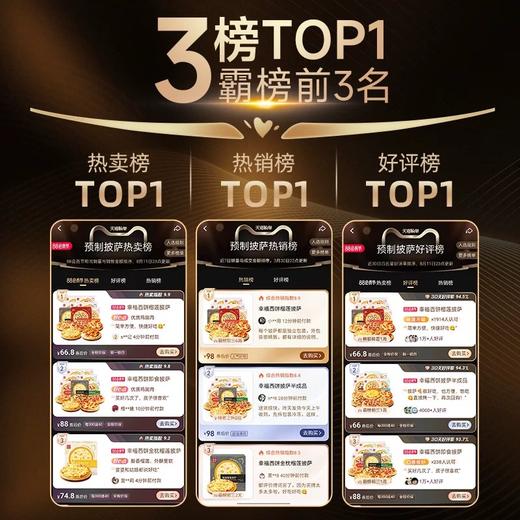 【顺丰/京东】幸福西饼X奶酪博士联名款组合 180g/盒 经典款+ 奶博联名款  披萨组合 - 幸福西饼 商品图2