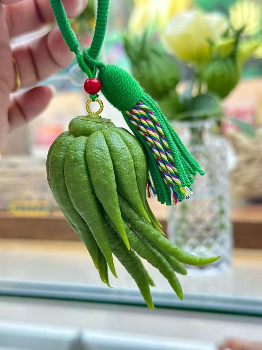 手工编制新鲜佛手挂件 商品图2