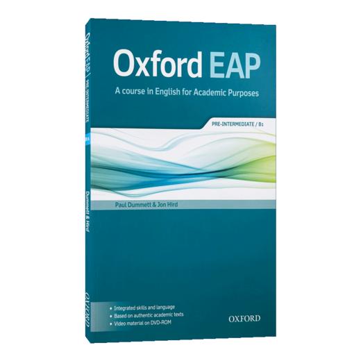牛津学术英语综合教材B1 英文原版 Oxford EAP B1 Student's Book 听说读写技能 英文版 进口原版英语书籍 OUP Oxford 商品图1