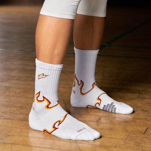 有志者UZIS篮球袜加厚透气实战训练高筒精英专业运动袜男士篮球火 商品图9
