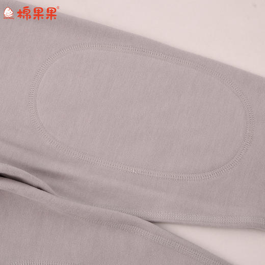 棉果果冬季新品羊绒蚕丝柔软保暖100-130码小童蚕丝羊绒套头套装M411302425681 商品图4