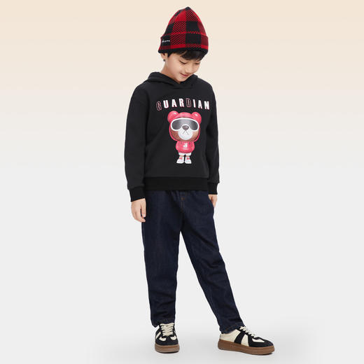 男童全腰牛仔单裤秋季新款安奈儿童装EB536560 商品图2