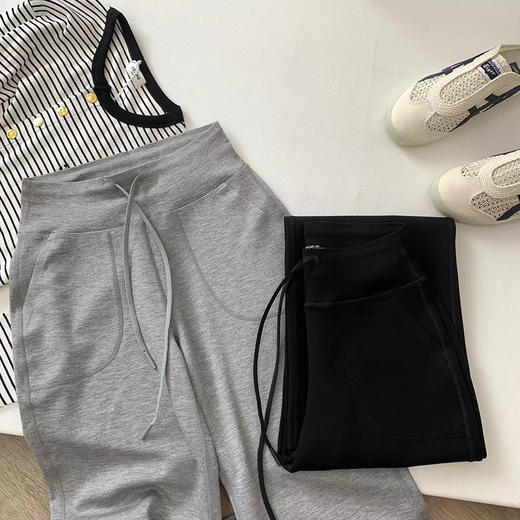 这条神仙裤子都给我冲！lu系空气感休闲阔腿裤 商品图7