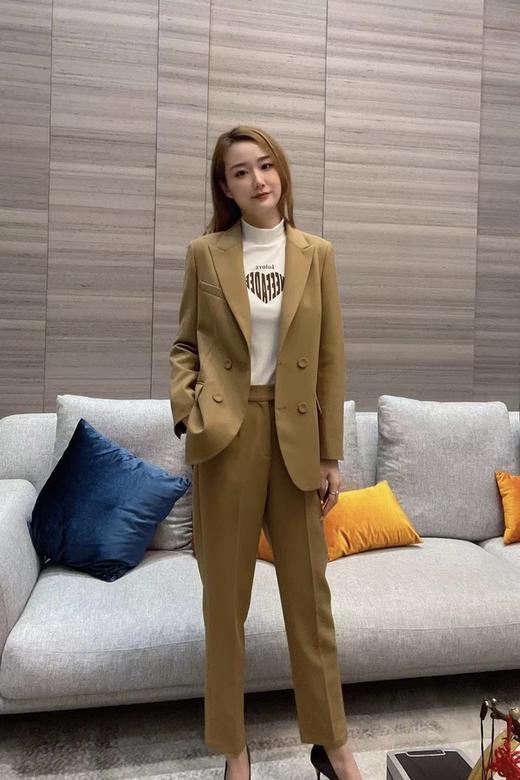 ESTELLICA 秋日棕简约西装套装 16757 商品图0