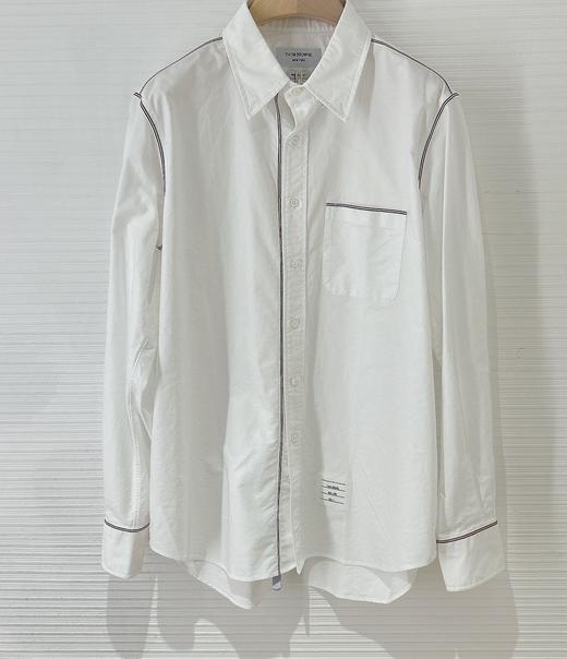 男款牛津布长袖衬衫022 商品图0