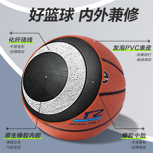 安格耐特FD166发泡PVC篮球/7号 商品图2
