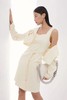 Le Malene 米色连衣裙西装两件套 17012 商品缩略图4