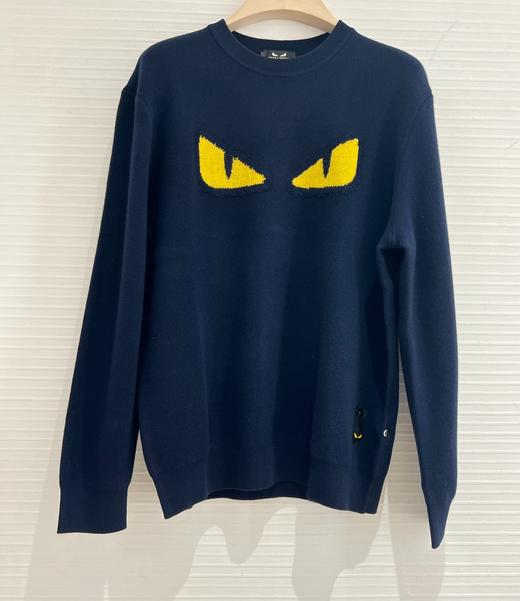 男款logo长袖针织毛衣 商品图0