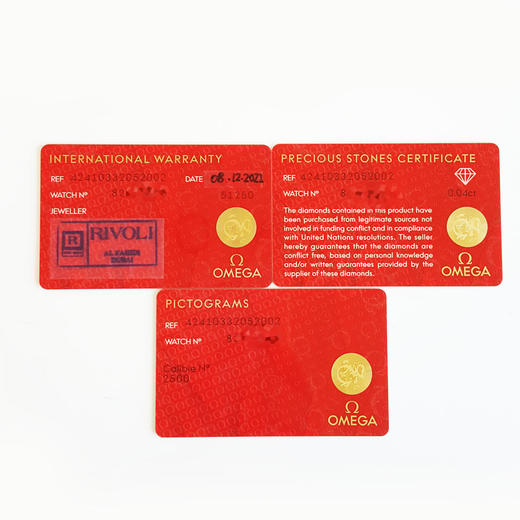 【95新】OMEGA 欧米茄碟飞系列424.10.33.20.52.002天文台认证同轴自动机械机芯33MM（女款）100925NJS25  商品图2