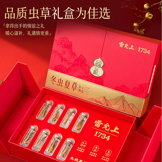 雷允上冬虫夏草8g（1g*8瓶）/盒 商品图3