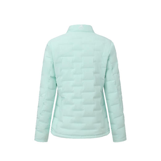 【直充面料】BOW-316A PROSIMON高尔夫秋冬女款长袖浅绿色立领羽绒服 商品图1