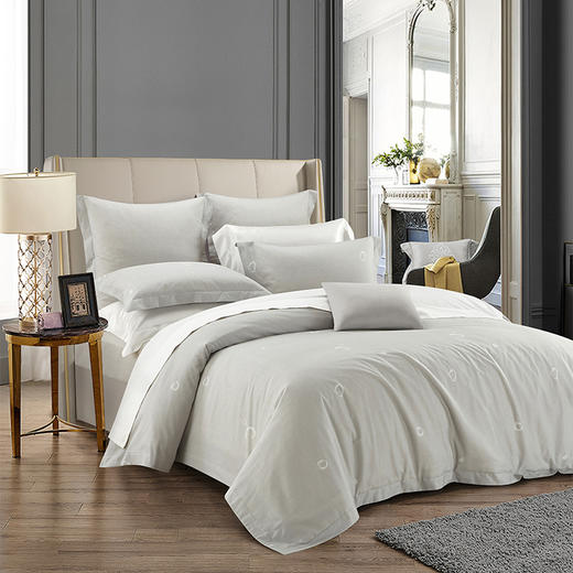 雅兰家纺XW364云梦全棉床单四件套（203*230cm） 商品图1