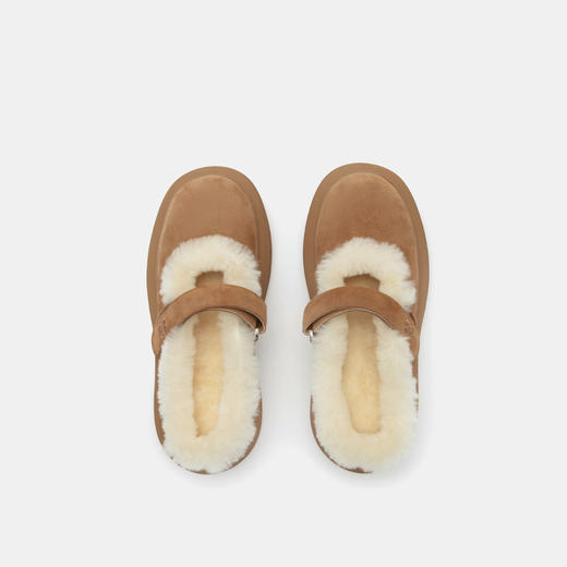 HERLIAN 2025秋季新品休闲厚底毛毛玛丽珍女鞋 商品图1