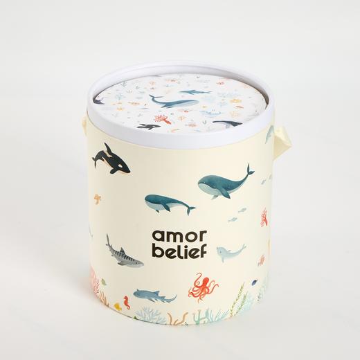 Amor&belief悦肤 新生喜悦礼桶 新生儿礼盒礼物套装12件套 商品图2