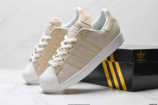 阿迪达斯Adidas Superstar贝壳头经典百搭休闲运动板鞋JS2593男女鞋 商品图7