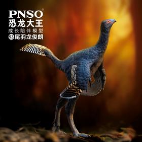 PNSO尾羽龙俊朗恐龙大王成长陪伴模型93