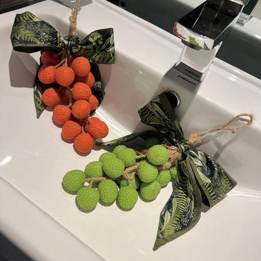 荔枝香皂仿真水果造型肥皂创意手工植物皂伴手礼送人沐浴洗手皂WZ25D86401 商品图0