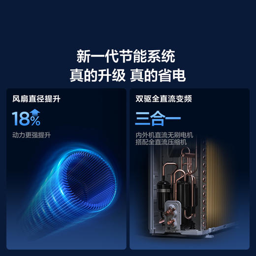 【新品上市】TCL 空调2匹小蓝翼真省电 空调柜机 超一级能效 省电26% KFR-51LW/RV2Ea+B1 商品图4