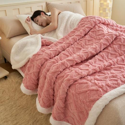【冬天不再冷飕飕】秋冬毛毯加厚塔芙蓉毯子保暖床单ins风办公室空调毯沙发毯午睡毯。rb 商品图8