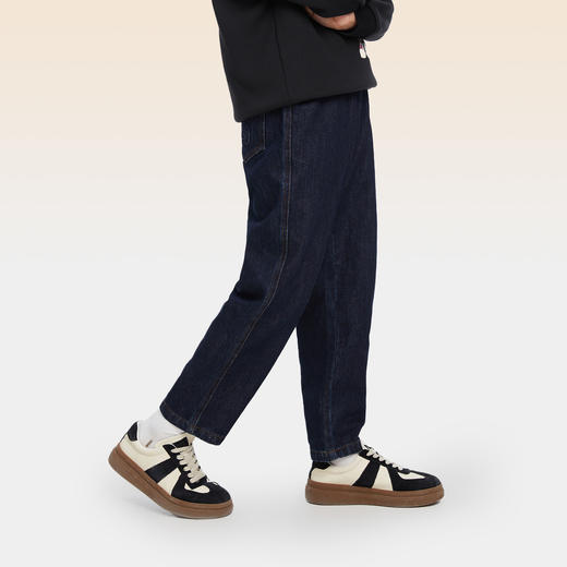 男童全腰牛仔单裤秋季新款安奈儿童装EB536560 商品图3