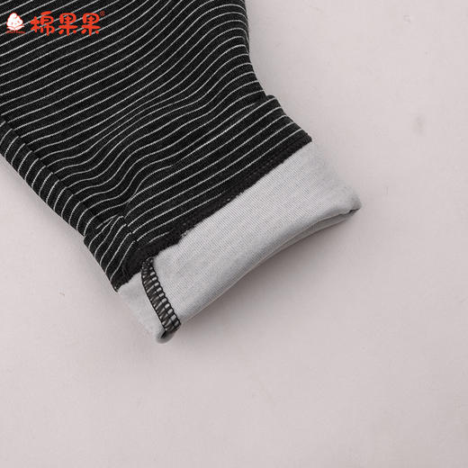 棉果果冬季新品条纹保暖打底140-160码中大童大码保暖打底裤M401200425708 商品图2