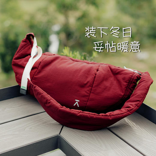 【品牌特惠】ACMEITEM爱棵米 秋冬夹棉挎包大容量饺子包单肩斜挎包GAG3510200G 商品图3