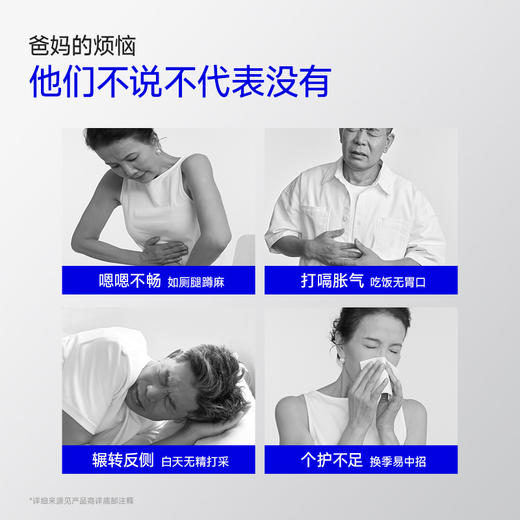 9【梦奇口袋专属】万益蓝 WonderLab 益畅通银发益生菌 中老年专研400亿高活好菌 爸妈吃喝常舒适 商品图2