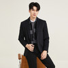 【休闲单西】柒牌西服2025秋冬新品修身修身提花一粒扣西装上衣129C70210 商品缩略图1
