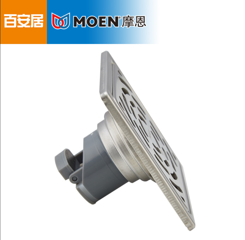 摩恩不锈钢防臭地漏 3996